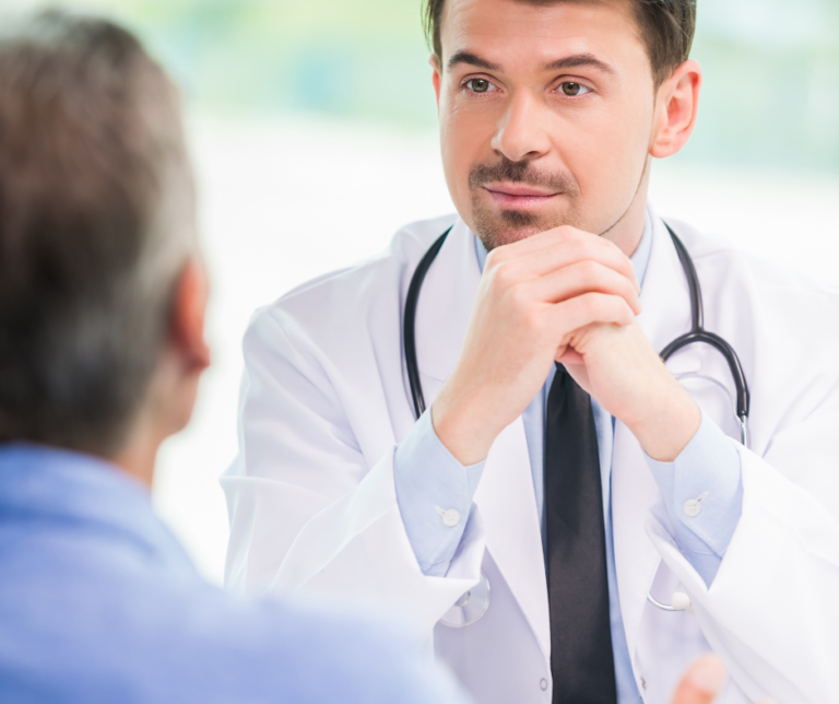 Active listening by a doctor