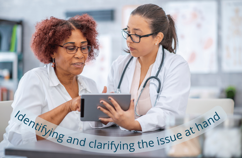 Shared decision-making between patient and doctor is an important part of patient-centered care